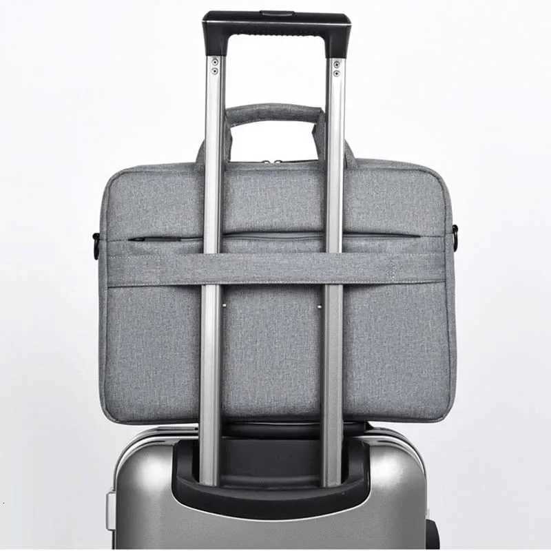 Waterproof Laptop Bag Case 13 14 15 Inch Notebook Bag For Macbook Air Pro 13 15 Computer Shoulder Handbag Briefcase Bag W251022