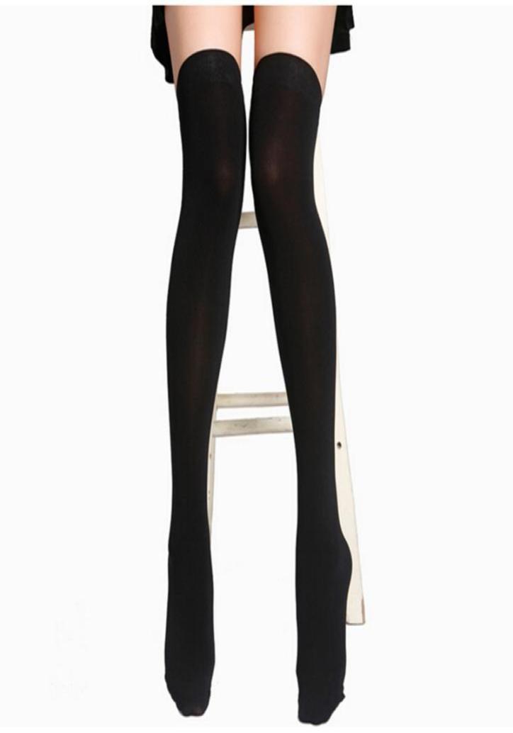 WholeStockings Women Knee socks Fashion Over KneeHigh Sexy Temptation Stretch Nylon thigh high Long sock 2016 AutumnWinter 5556184