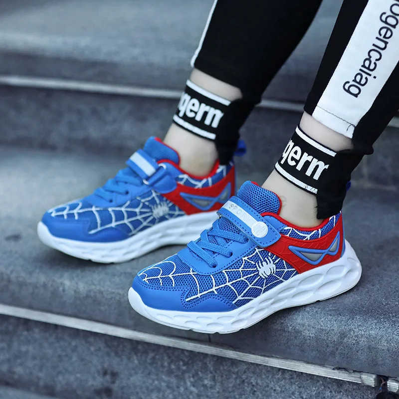 Disney Childrens Sports Shoes Spring Hollowout Childrens Leather Shoes Breathe Sneaker Pu Leather Shoes Size 2637 H251022