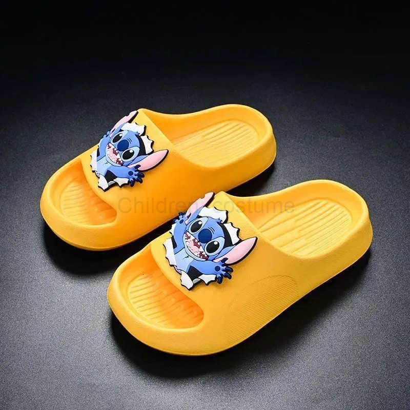 Disney kids Stitch princess cute slippers nonslip soft bottom sports shoes for girl boy gift H251022