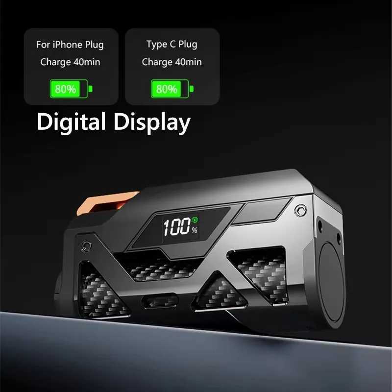 10000mAh Mini Capsule Power Bank Portable External Battery Dual Plug Fast Charging Powerbank For iPhone 16 J251114