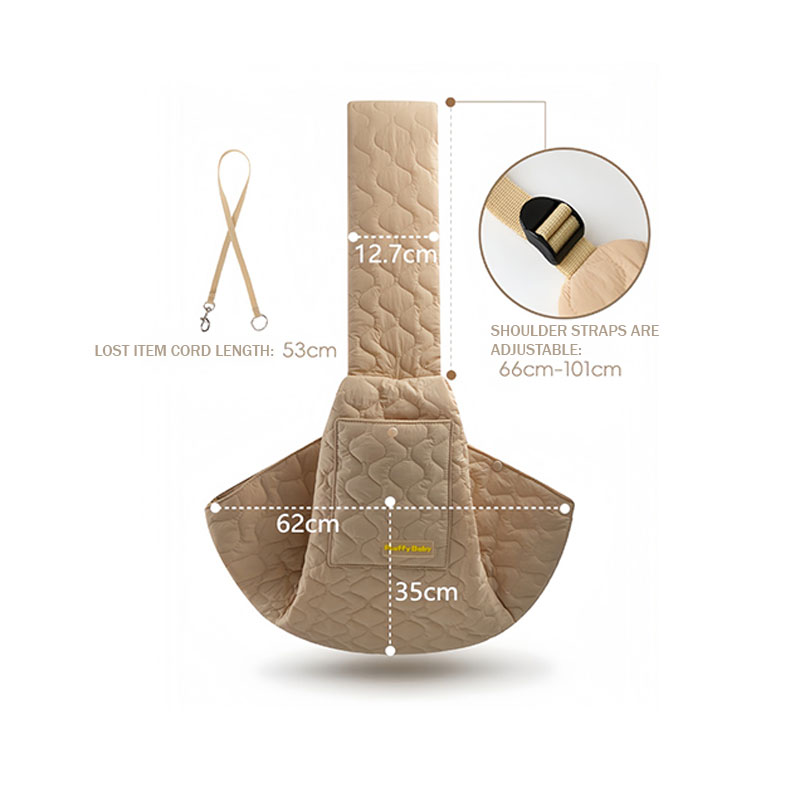 Designer Doggy Crossbody Bag for Outings, cat carrier, Pet Dog Bag, Lightweight Single Shoulder Bag Dog travel bag fashion