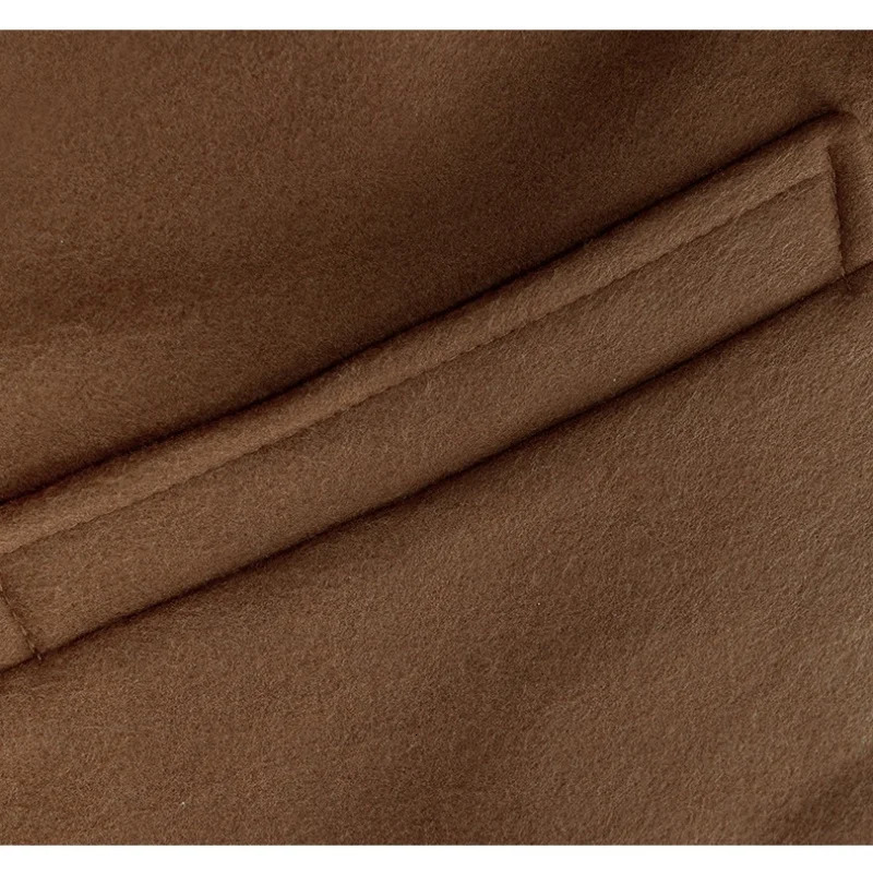 Heavyweight Thickened Trench Coat Streetwear Fashion Xlong Man Coats Outdoor Travel Clothes With Epaulets For Winter 251014