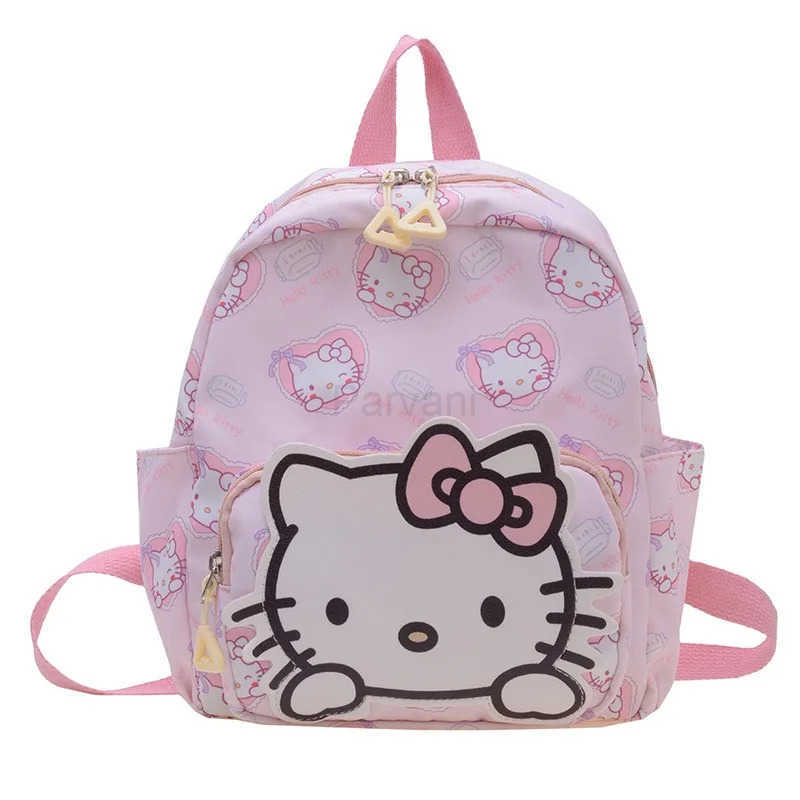 Sanrio Kawaii Bag Cinnamoroll Backpack Schoolbag Kids Cute Kuromi Student High Capacity Shoulder Bags for Children Gifts for Kid L251022