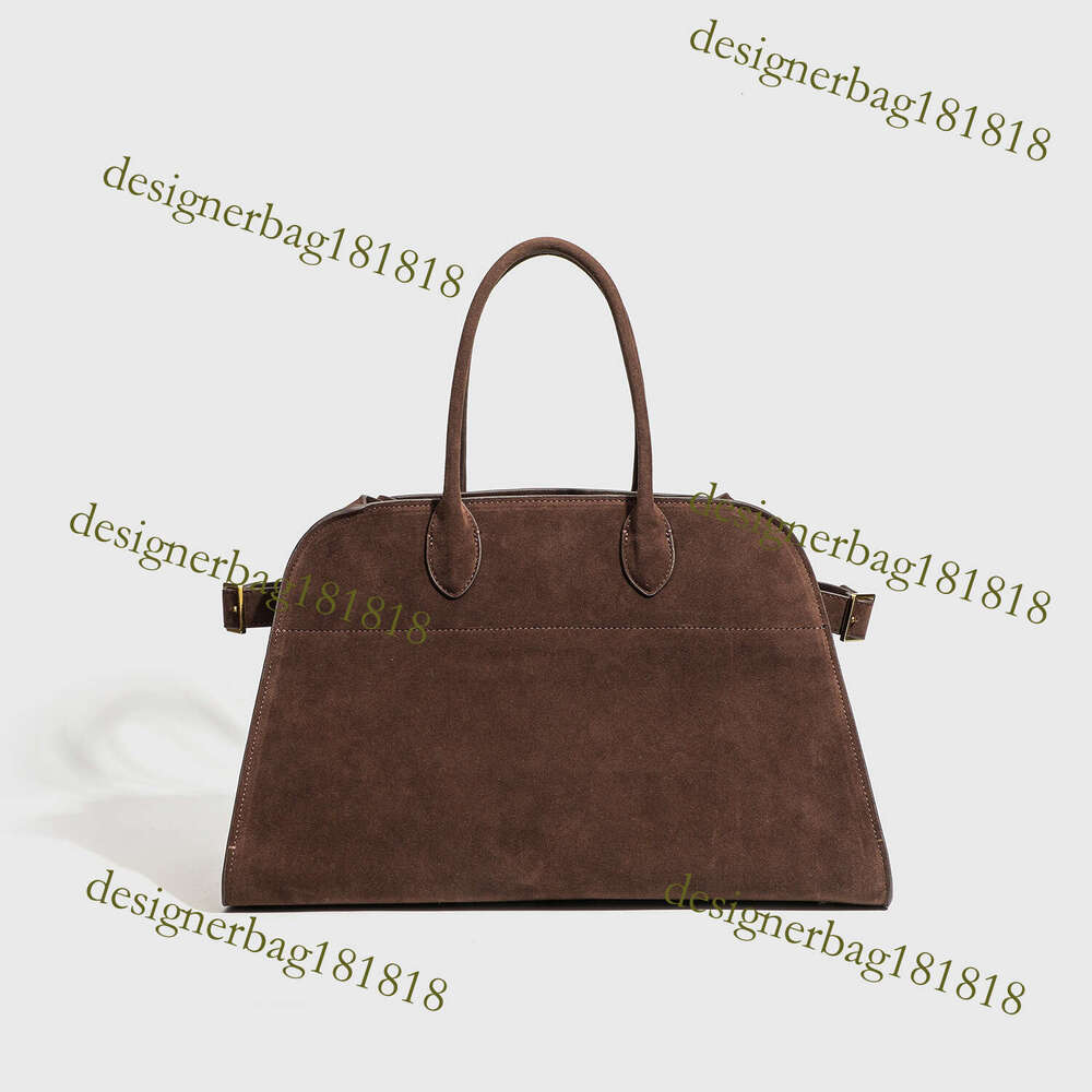designer bag tote bag Suede Cowhide Melad Style Commuter Women's Large Capacity Handheld Tote Bag