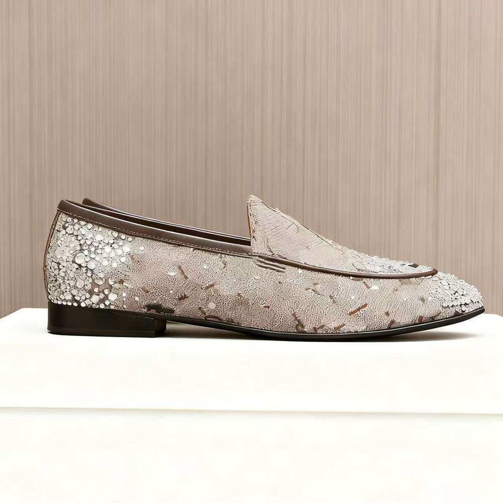 classics designer slippers for women 100% cowhide Top quality men loafers luxury Mules golden metal button work casual Party fashion Summer home womens sandals