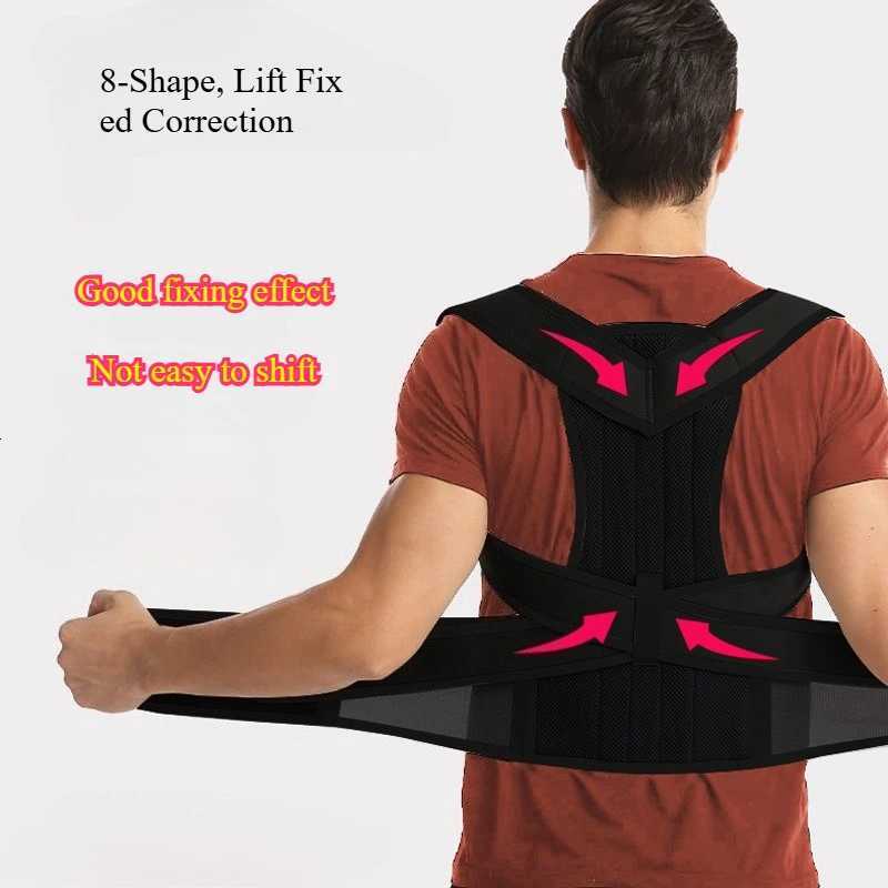 Adjustable Scoliosis Posture Corrector Corset Back Brace Lumbar Support Straight Corrector De Espalda Belt Corrector De Postura1 D251022