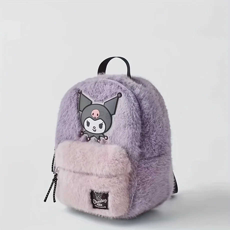 Sanrio Backpack Cute Cartoon Plush Womens Backpack Travel Storage Womens Makeup Bag L251022
