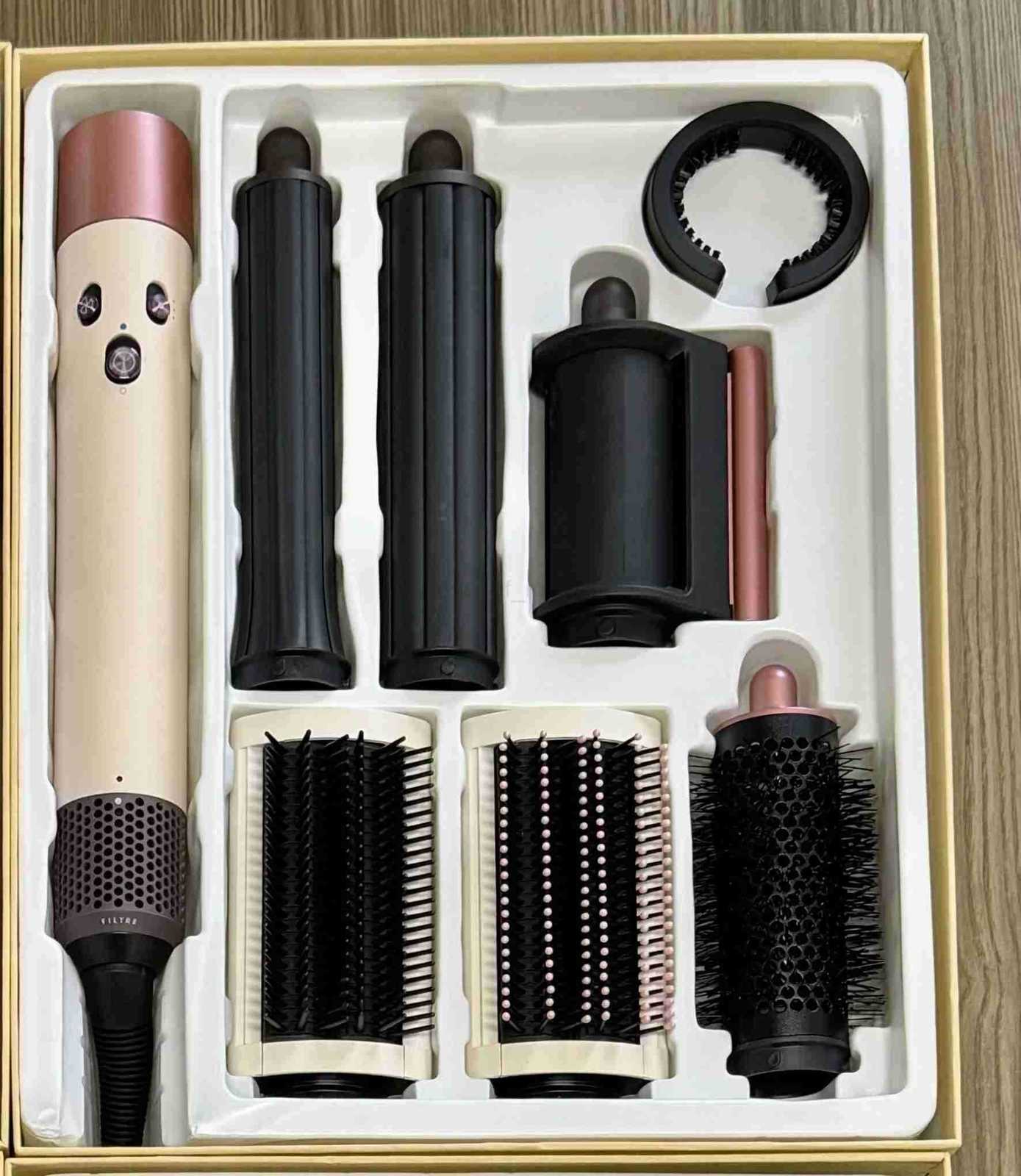 MultiFunctional FourInOne Hair Styling Iron Negative Ion Blow Dryer DamageFree Curling Iron from Huaqiang North Salon Tools Z251023