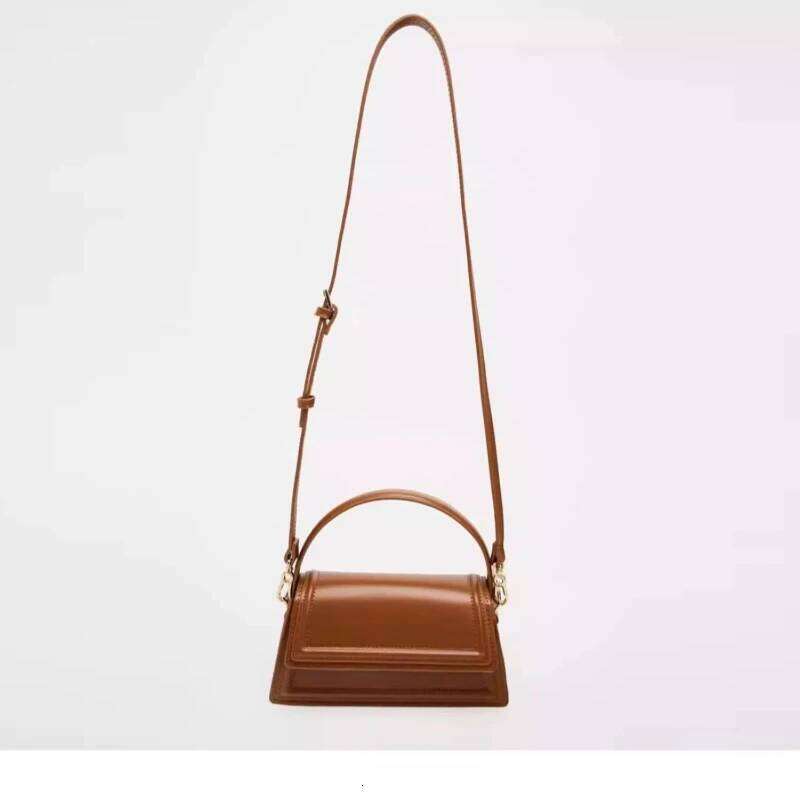 Women's Fashionable Mini Casual Crossbody Black Brown Single Shoulder Bag Hip Hop Style PU Leather Girls Underarm Bags Suo251022