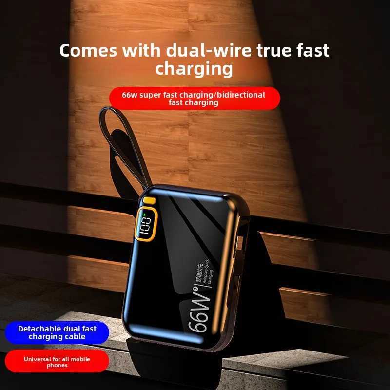 1000020000mAh Power Bank Portable HighCapacity USB Type C Twoway Fast Charging Mini Powerbank for and Android J251114