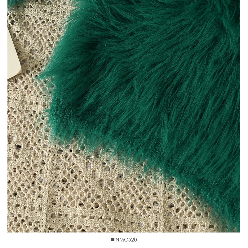 Fuzzy Knit Pullover Women 34 Sleeve Plain Brushed Crop Sweater Jumper Women Teengirl Fall Winter Basic Outfit 251016