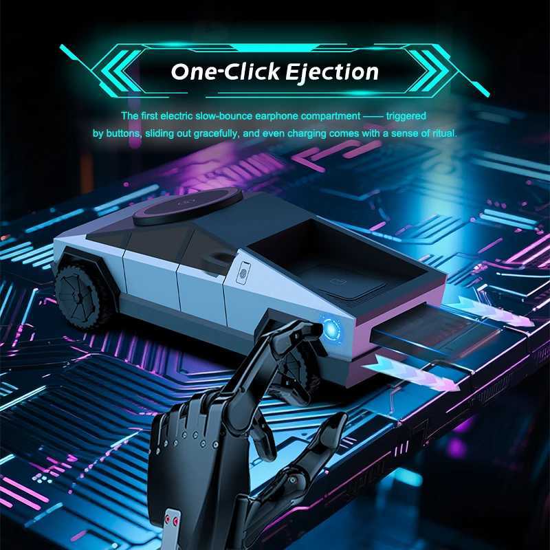 Multifunctional Magnetic Wireless Charger Car 3in1 Motorized Rotation Fast Phone Charger Gift Bedroom Cool Decoration J251114