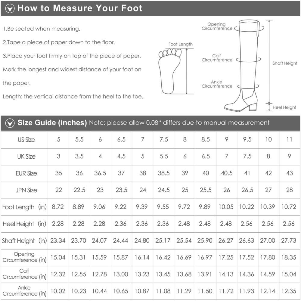 Chic Black Over-The-Knee Boots For Women - Stretchy, Chunky Heel With Side Zipper & Drawstring Closure, Warm Faux Fur Lining