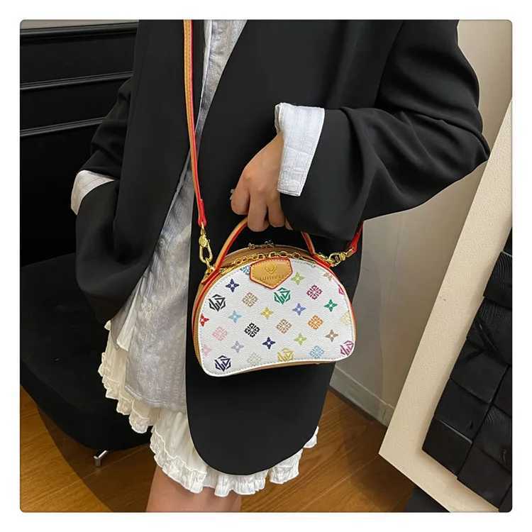 2025 New Arrival Embroidered Square Bag - Luxury Crossbody/Shoder Tote for Wen Spacious Lightweight Trendy Print Design Y251106