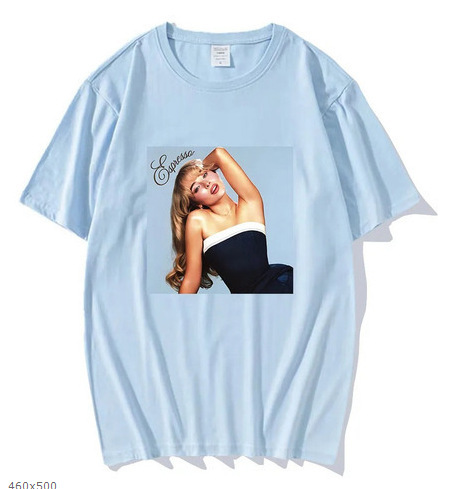 Cotton Basic Short Sleeve US Size US Anime Print - TT8741