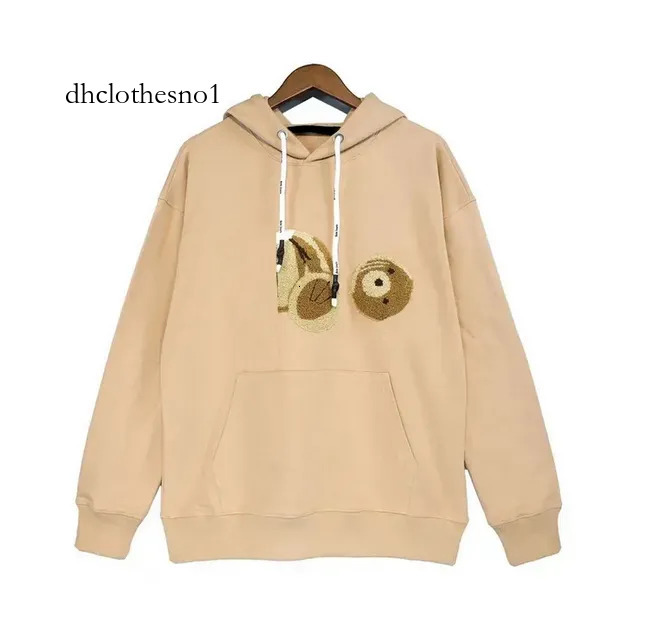 Palm Hoodie Sweatshirts Angelshoodie Designer Hoodies Graphic Long Sleeve Round Hoody Loose Fashionable Casual Bear Angelstracksuit Luxury Fashion hooded 28b