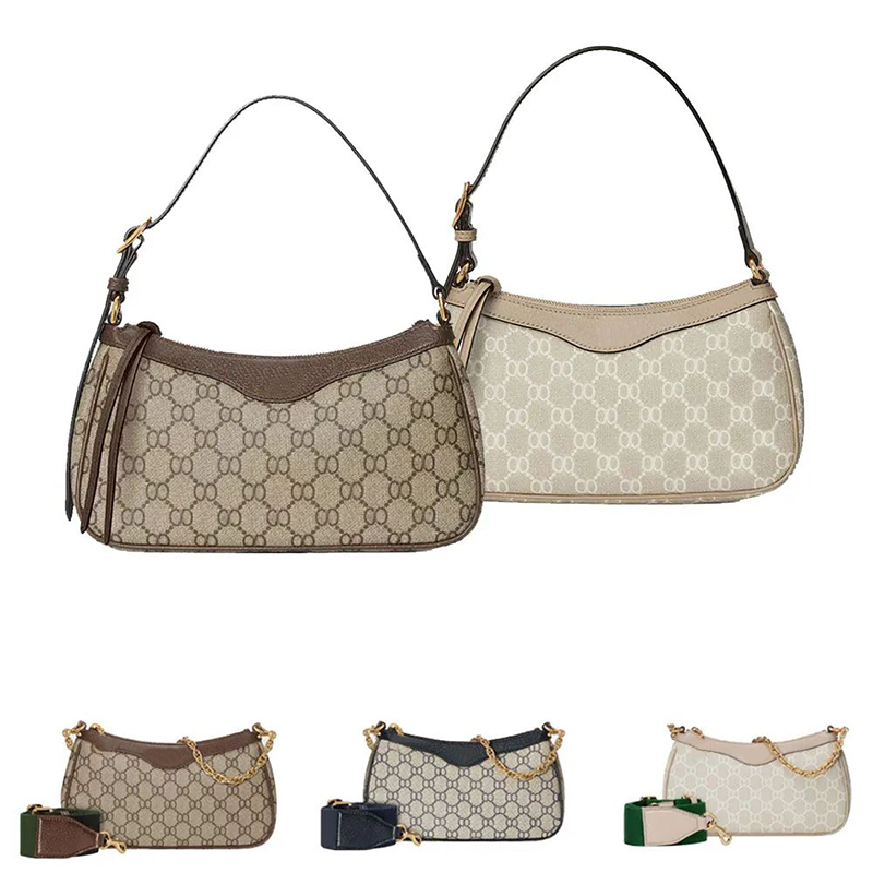 Designer Bags Shoulder Bag woman Fashion Underarm Bags Luxury Chain Leather Bags Hundreds Luxury Printed Leather Embossed Old Flower Bags Tote Crossbody Bag Wallet