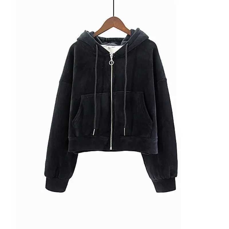 Golden Velvet Sweater Sportswear Set for Womens Autumn and Winter 2025 New Small stature Plush Casual Sportswear Two Piece SetT251022