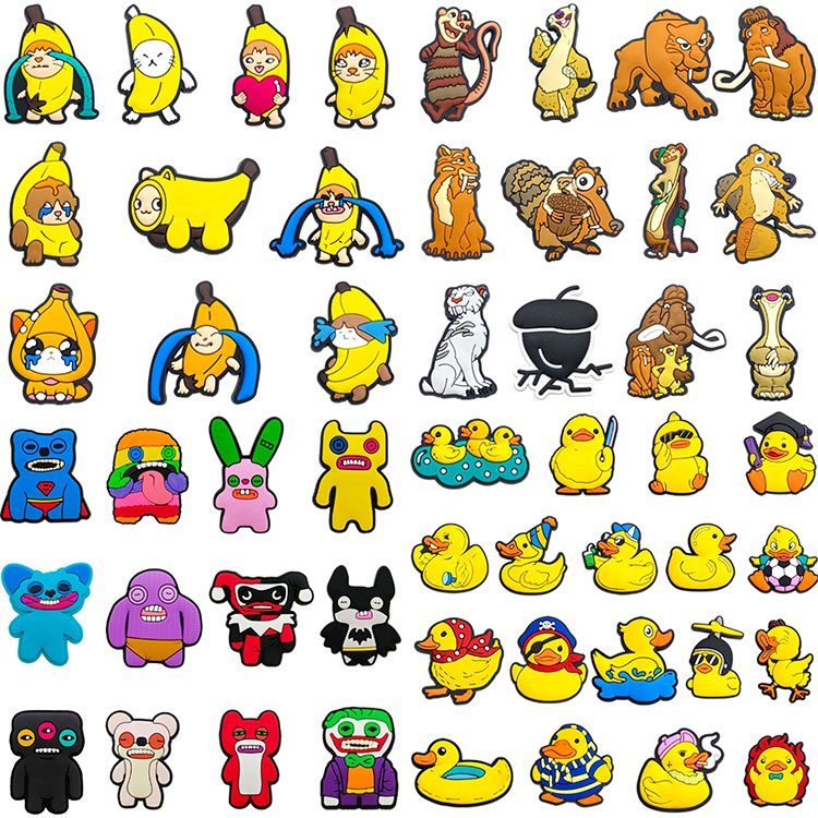 animal shoe flowers clog charms buckle for bracelet wristband garden hole shoe accessories pin