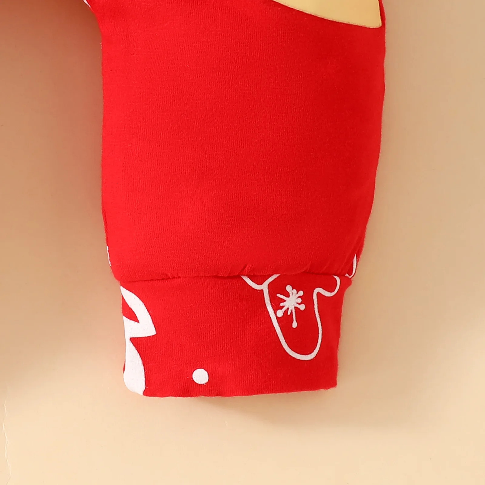 Prowow 2pcs My First Christmas Baby Clothes Long Sleeve Cute Cartoon Deer Jumpsuit and Xmas Hat Year Bbay Romper 251022