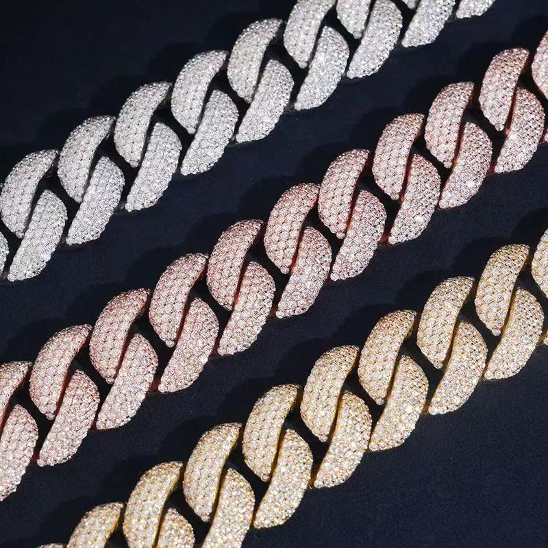 Chic Unisex Statement Accessory: Hypoallergenic Sterling Silver Knotwork Choker Necklace featuring Genuine Lab-Created Diamond Alternative