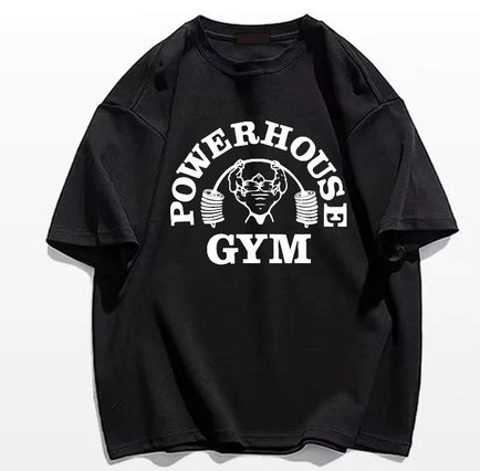 Vintage American Comic Print Short Sleeve T-Shirt - Cotton - TT8741