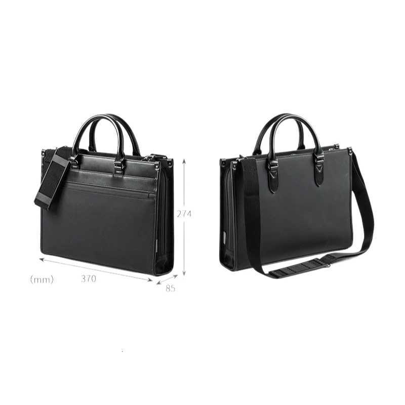 Waterproof Laptop Bag for 14 156 Inch Notebook Unisex Business Briefcase AntiTheft with Shoulder Strap Slim Commuting Tote W251022