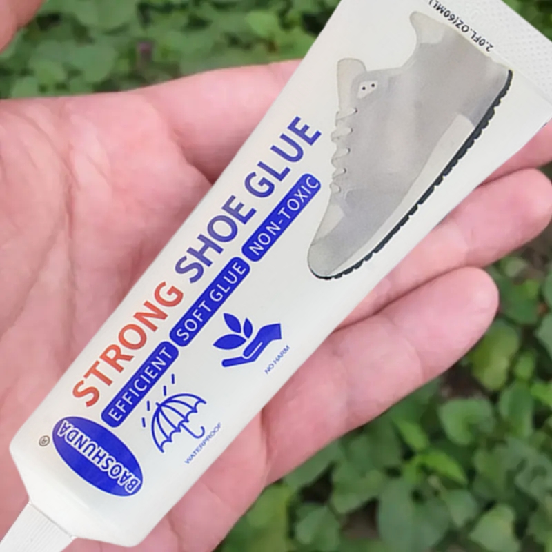 Baoshunda 60ml Strong Shoe Repair Glue, Instant-Dry Waterproof Fast Curing Adhesive for Sneakers Boots Heels Repair-bxj