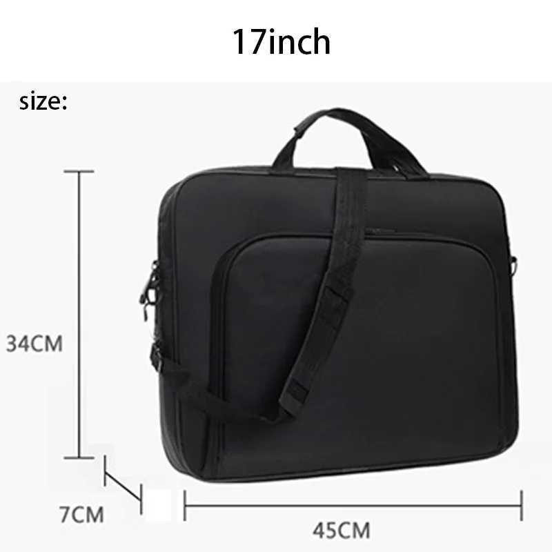 15617inch Business Office Laptop Bag Large Capacity Handheld Shoulder Crossbody Bag for Men Executive Briefcase Hot Sale W251022