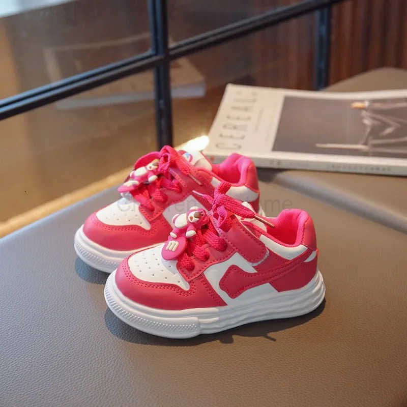 Disney Children Sneakers Lace Up Breathable Lightweight Sneakers Hook and Loop Causal Sports Shoes Soft Flat Bottom Nonslip Sneakers H251022