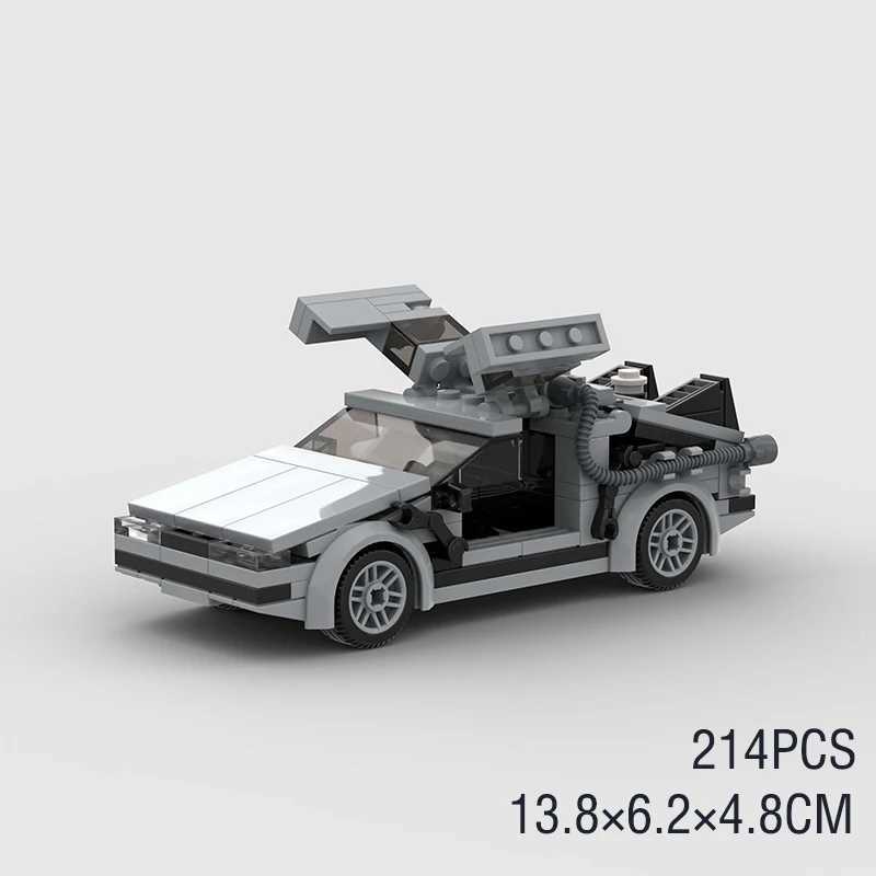 MOC Pickup Car Model Building Blocks GT RS6 Super Race Speed Racing Sports Police Vehicle Technical Racing Brick Christmas Gif J251022