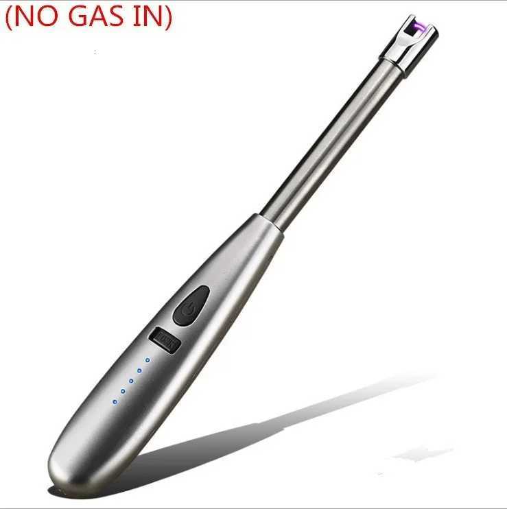 Kitchen ignition gun pulse arc cigarette lighter metal windproof lighter barbecue outdoor smoking accessoriesNO GAS IN C251022