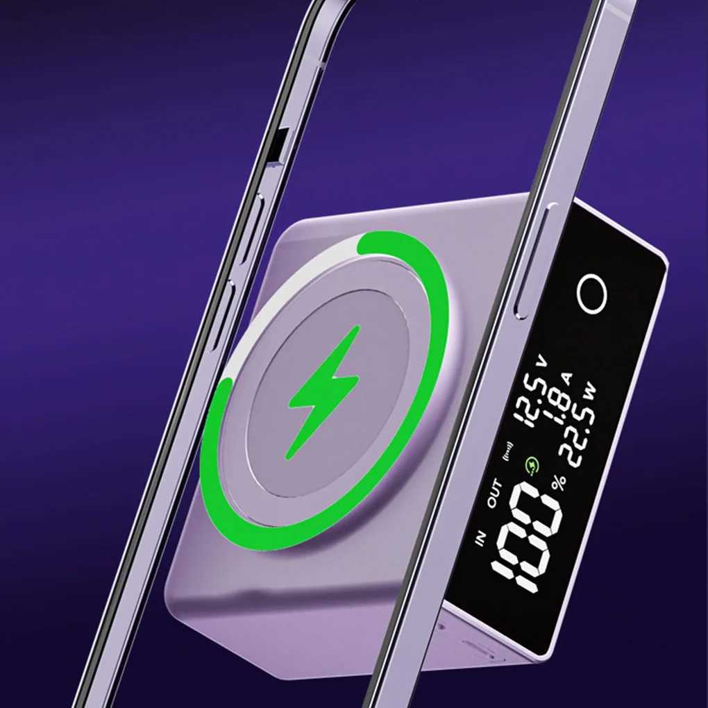 20000mAh Magnetic Powerbank for iPhone Mini Portable Charger 225W Power Bank Fast Charging Wireless Charge For Laptop IPhone J251114