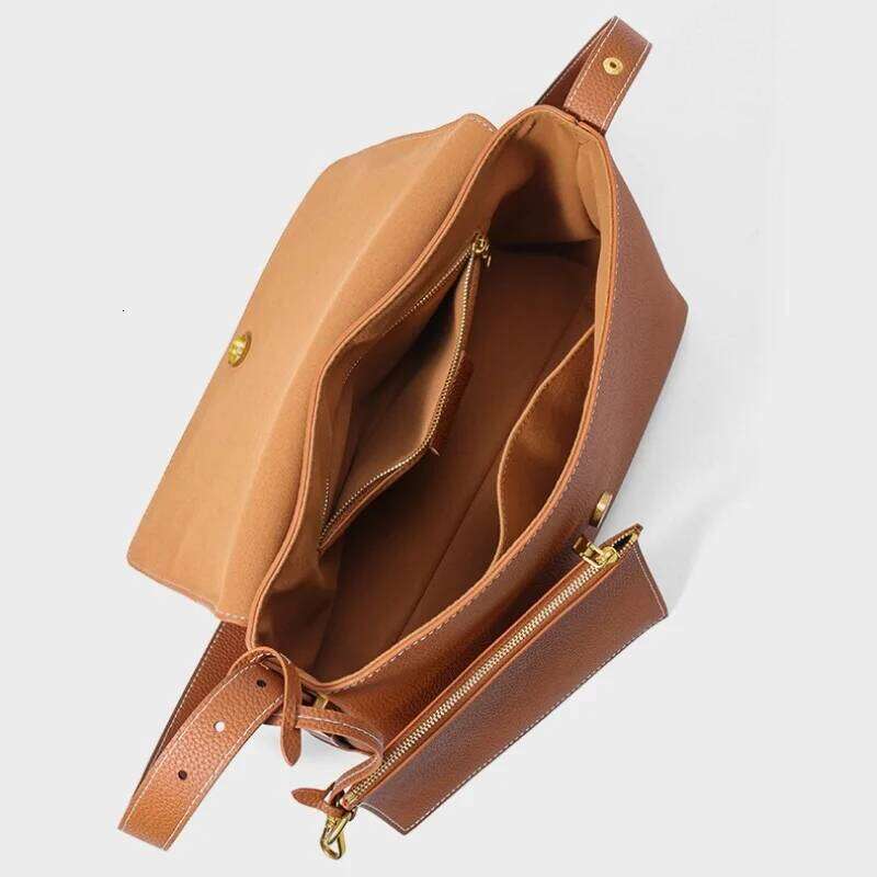 Jonlily Women Genuine Leather Shoulder Female Fashion Handbag Totes Casual Crossbody Messenger Bag Daybag Purse -Kg1974 Mdng251022