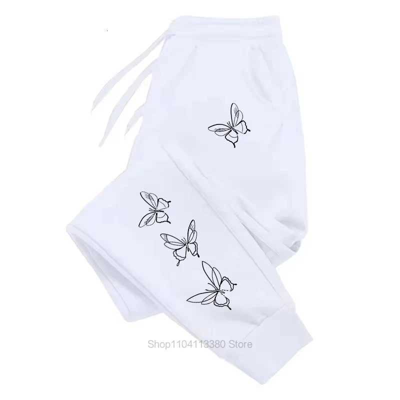 Butterfly Printed Pants Women Casual Loose Outdoor Sports Fitness Jogging Drawstring Sweatpants Fashion Casual Pants LongT251022