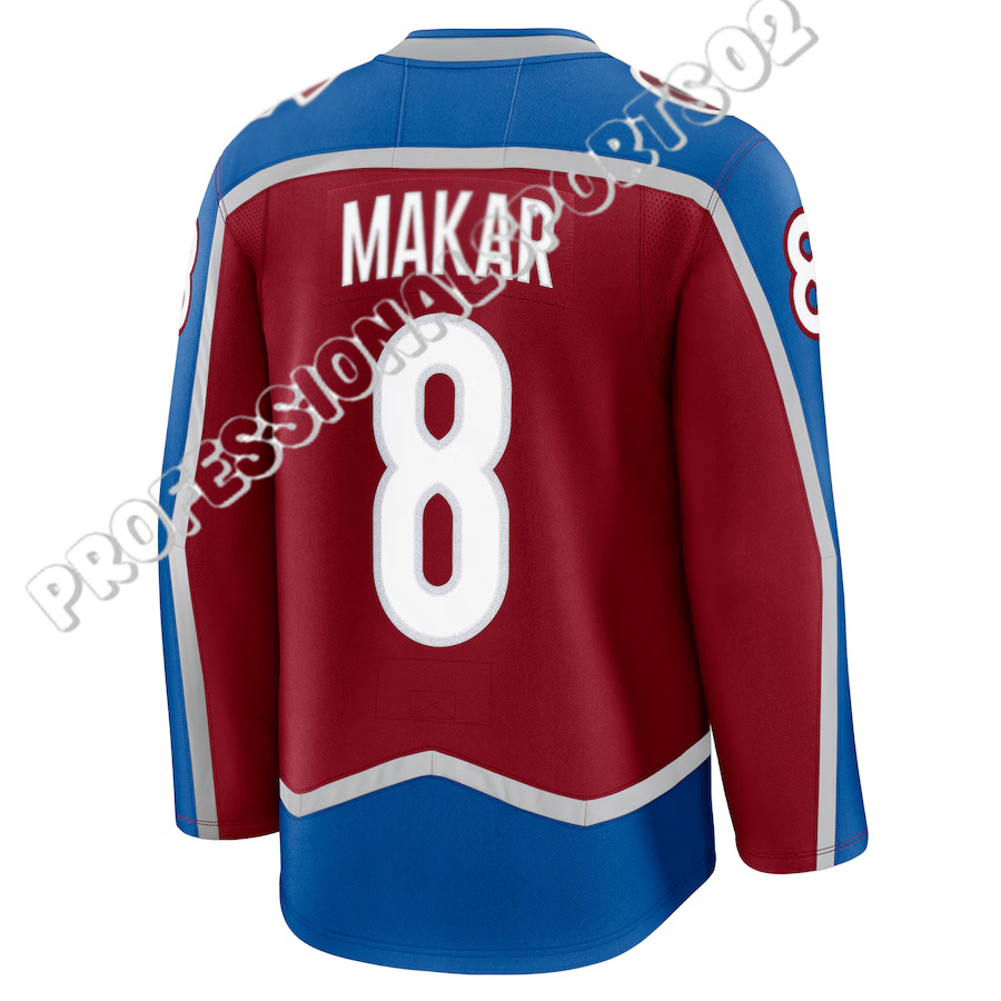 29 MacKinnon A 8 Makar A 92 Landeskog C Avalanche Hockey Jerseys 20 Colton 28 Wood 62 Lehkonen Hockey Jerseys