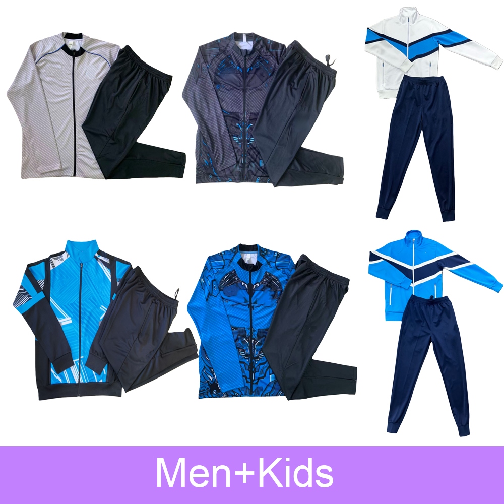 Napoli 25/26 football tracksuit Men kids FULL-ZIP training suit