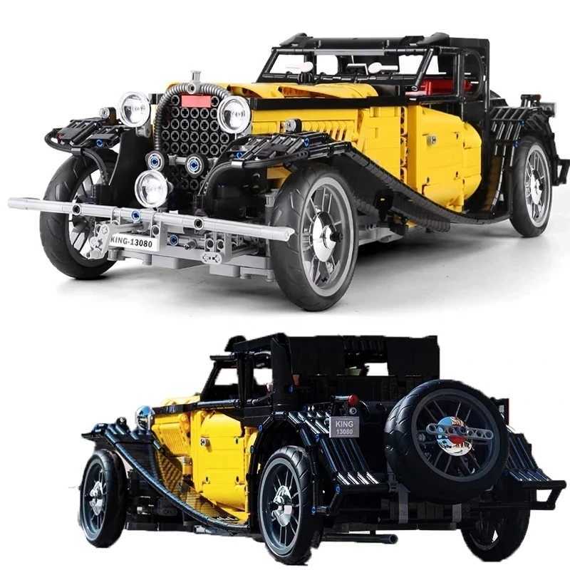 Technical RC Motorized T50 Car Building Blcoks Toys HighTech Model Classic Vintage Car Bricks Set For Children Birthday Gifts J251022