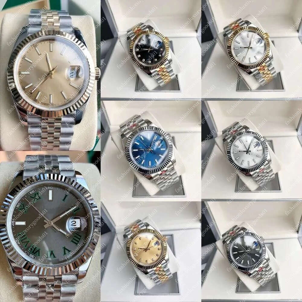 Mens Designer Automatic Mechanica 28 31 36 41mm Full Stainless Steel Sapphire Luminous Watch Waterproof High-Quality Watches aaa relojes Box