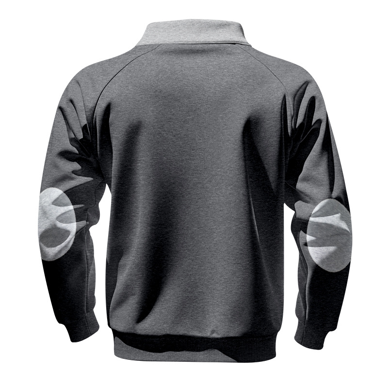 American mens warm zipper patch casual long Sleeved sweatshirt Mens Jackets Windbreaker Designer Tops Jacket Hoodie Coat Mens Coats Outerwear S-3XL