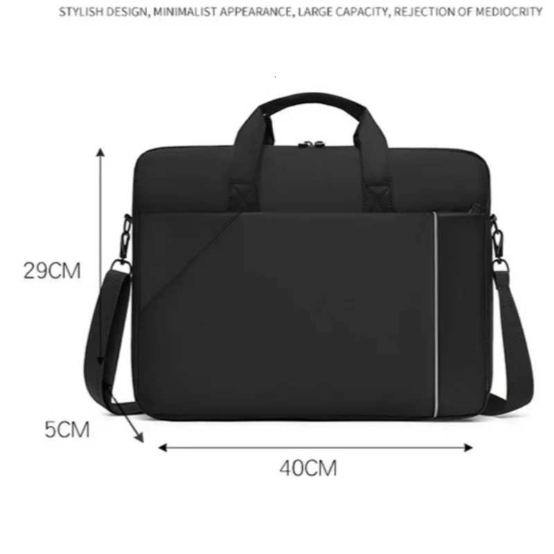 Oxford Cloth Portable Laptop Bag High Appearance Anti Fall Large Capacity Briefcase Mens Single Shoulder Diagonal Cross Bag W251022