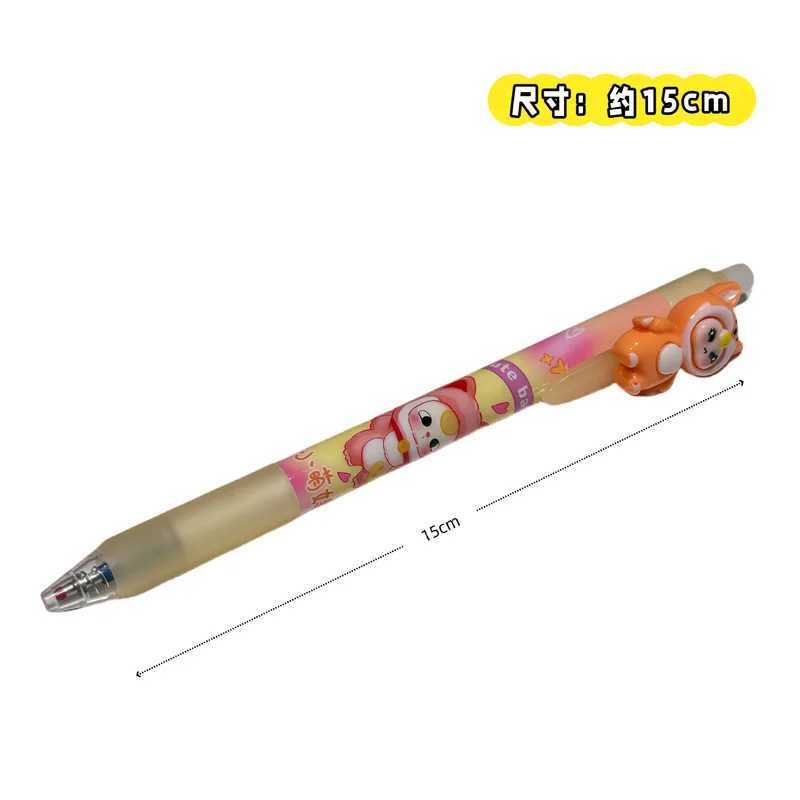 Cute Babay 36PCS Gel Pens 05mm Bue kawaii New Resin veneer Cartoon Office Student Pens Supplies Birthday Gifts J251022