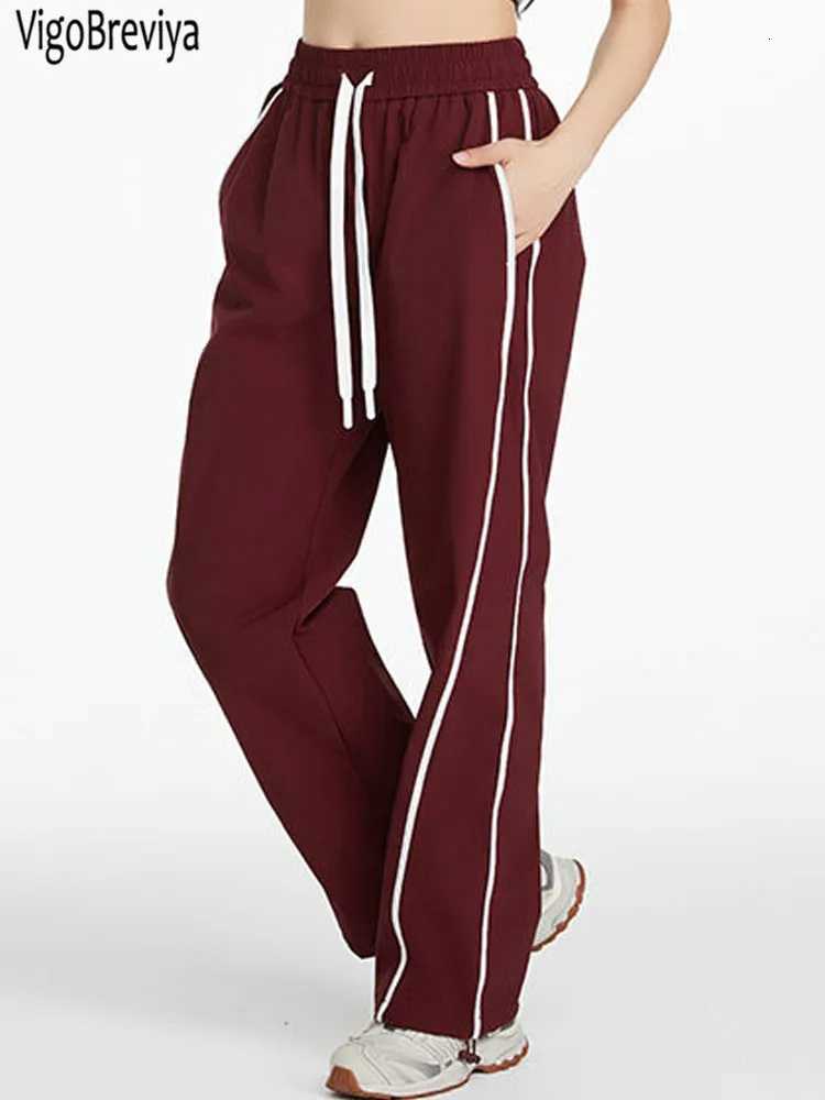 VigoBreviya 2025 Loose Casual Bootcut Yoga Pants Women High Waist Fitness Sport Leggings Ladies Gym Running Workout Yoga PantT251022