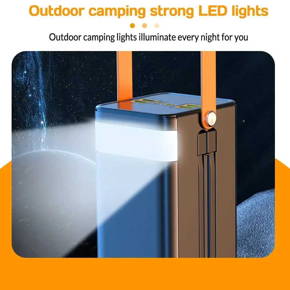 Portable Power Bank 120W 80000mAH Super Fast Charger Large Capacity External Battery Supports Simultaneous Charging of 7 Devices J251114