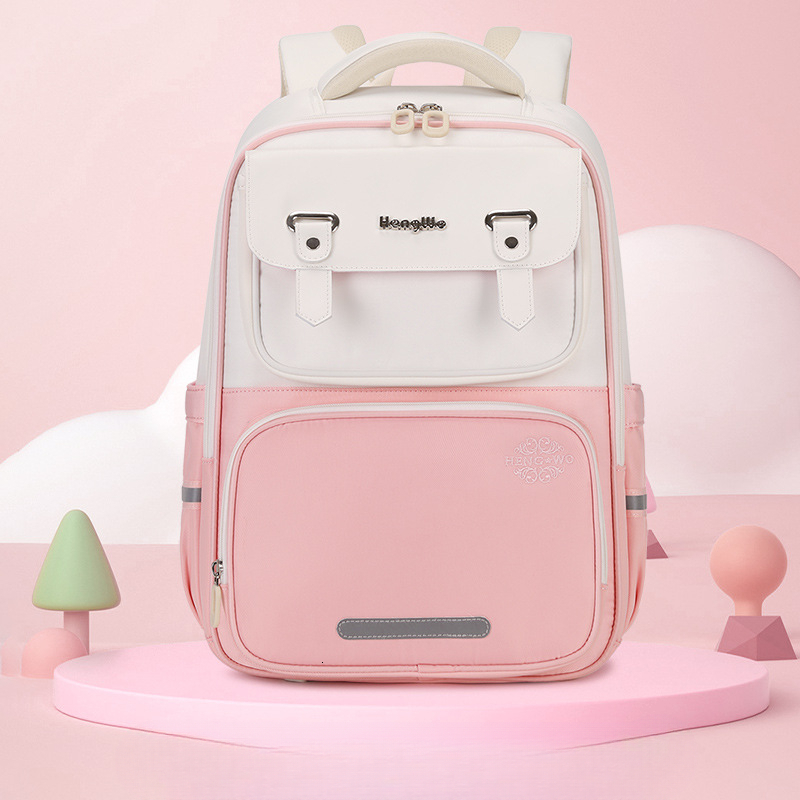 New best-selling designer lightweight cloud backpack suitable for elementary school students. Large capacity backpack with spinal protection function