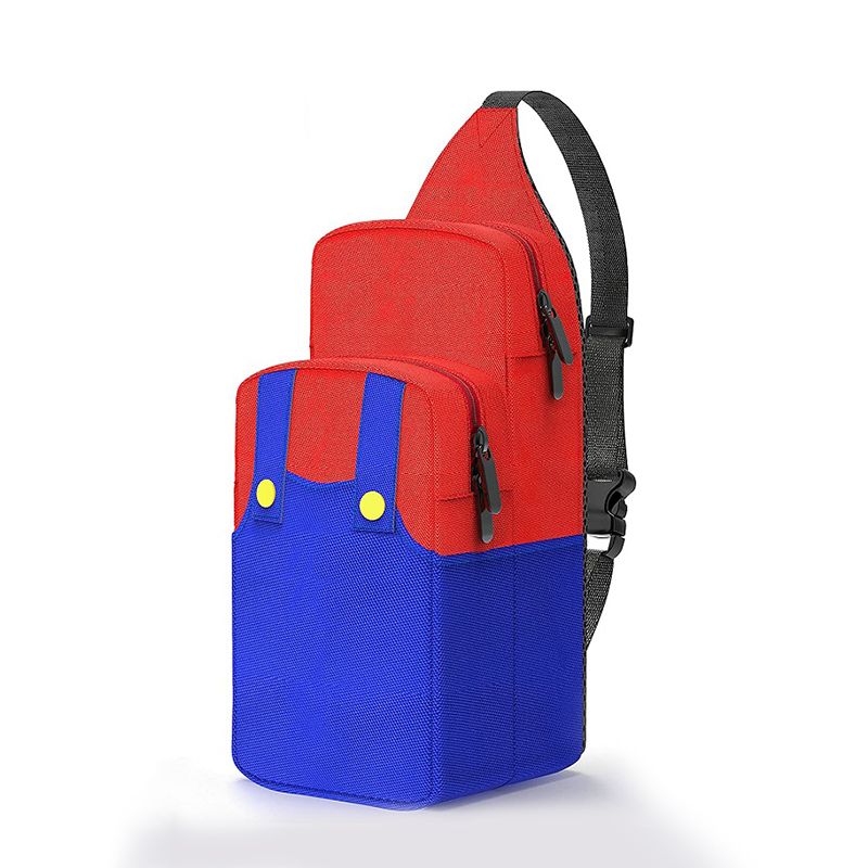 Nintendo Switch Crossbody Bag Oled Game Console Protective Case Travel Suitcase Shoulder Storage Console Base Game Accessories Shoulder Bag