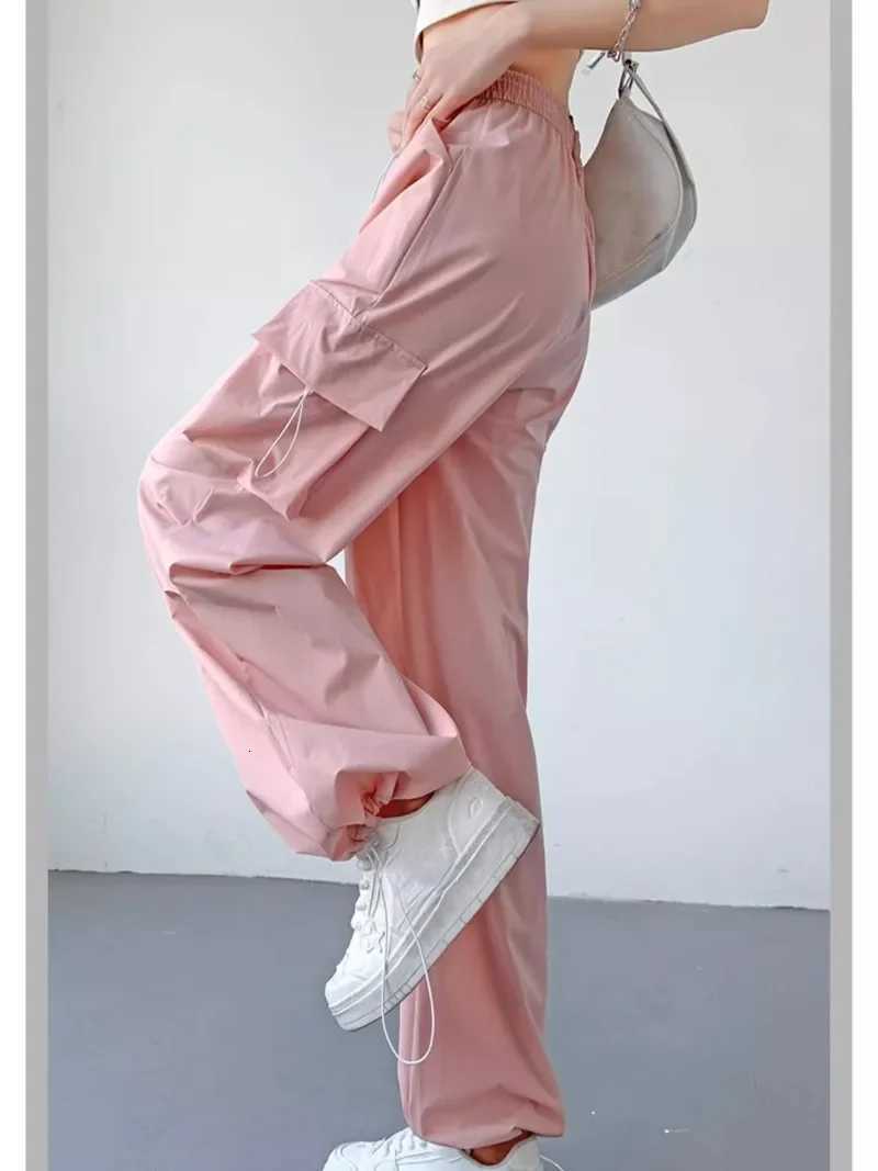 Cargo Pant Women Wide Leg Pants Summer Autumn Fashion Female High Waist Streetwear Loose Casual Pants Straight TrousersT251022