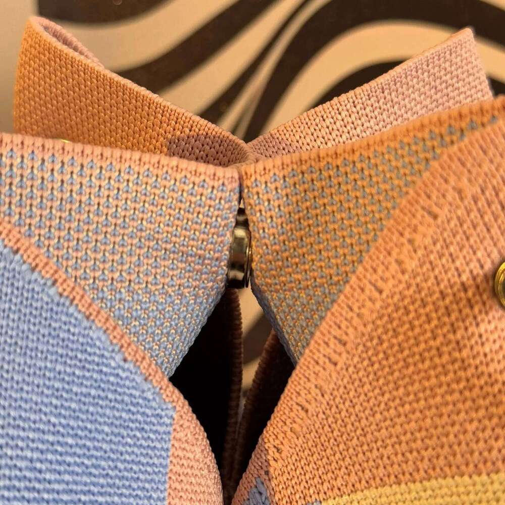 Niche Knitted Ring Top Handle Handmade Knitting Bucket Magnetic Buckle Handbag Women Fashion Totes Wrist Bag