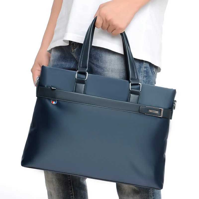 New mens bag Korean waterproof Oxford cloth single shoulder handbag business Computer Briefcase W251022